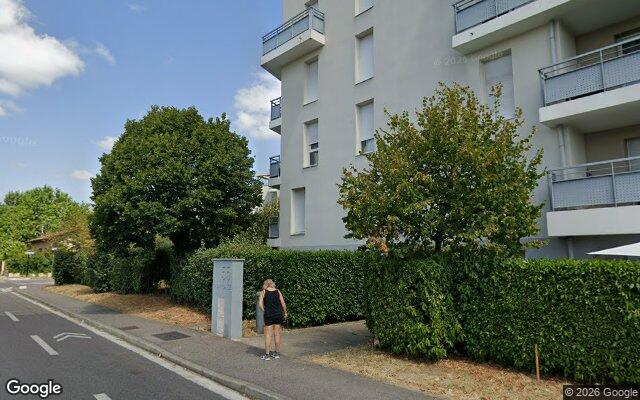Façade : 55 rue Paul Bert, Décines-Charpieu